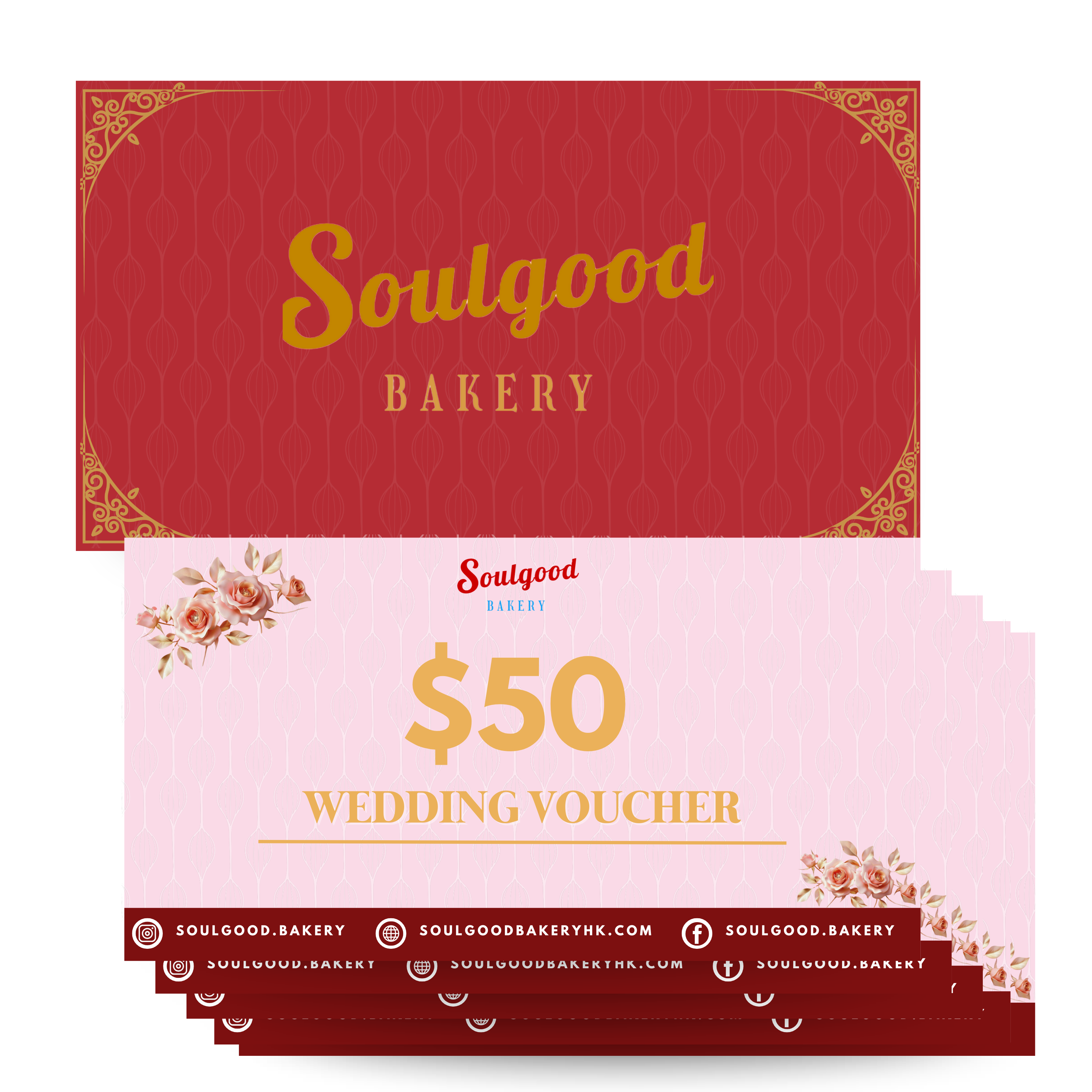 $50結婚禮券 (買 20 得 22) HK$50 Wedding Voucher (20pcs) + Get 2 Extra