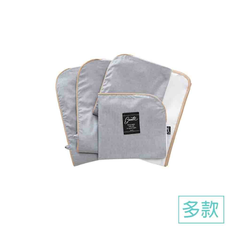 gunite 第三代嬰兒陪睡床-床圍布套+止滑墊五件組92x142｜多款可選