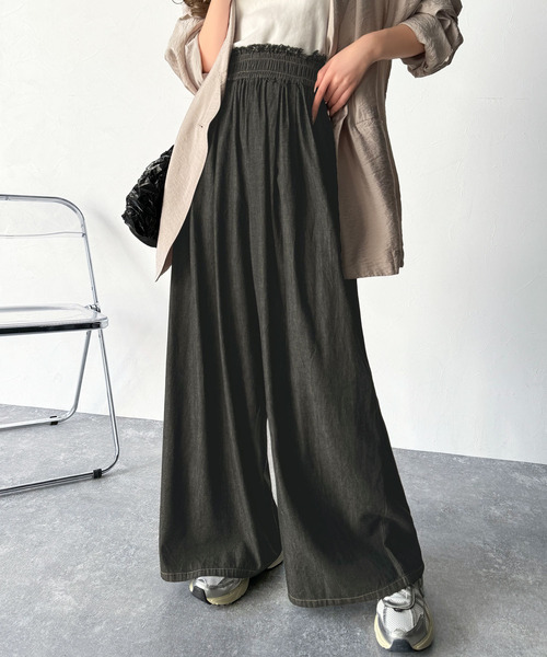 日本🇯🇵連線 Classical Elf 帆布漸變寬口棉褲 闊腿褲 落地褲 3色(任買兩件711免運)/預購