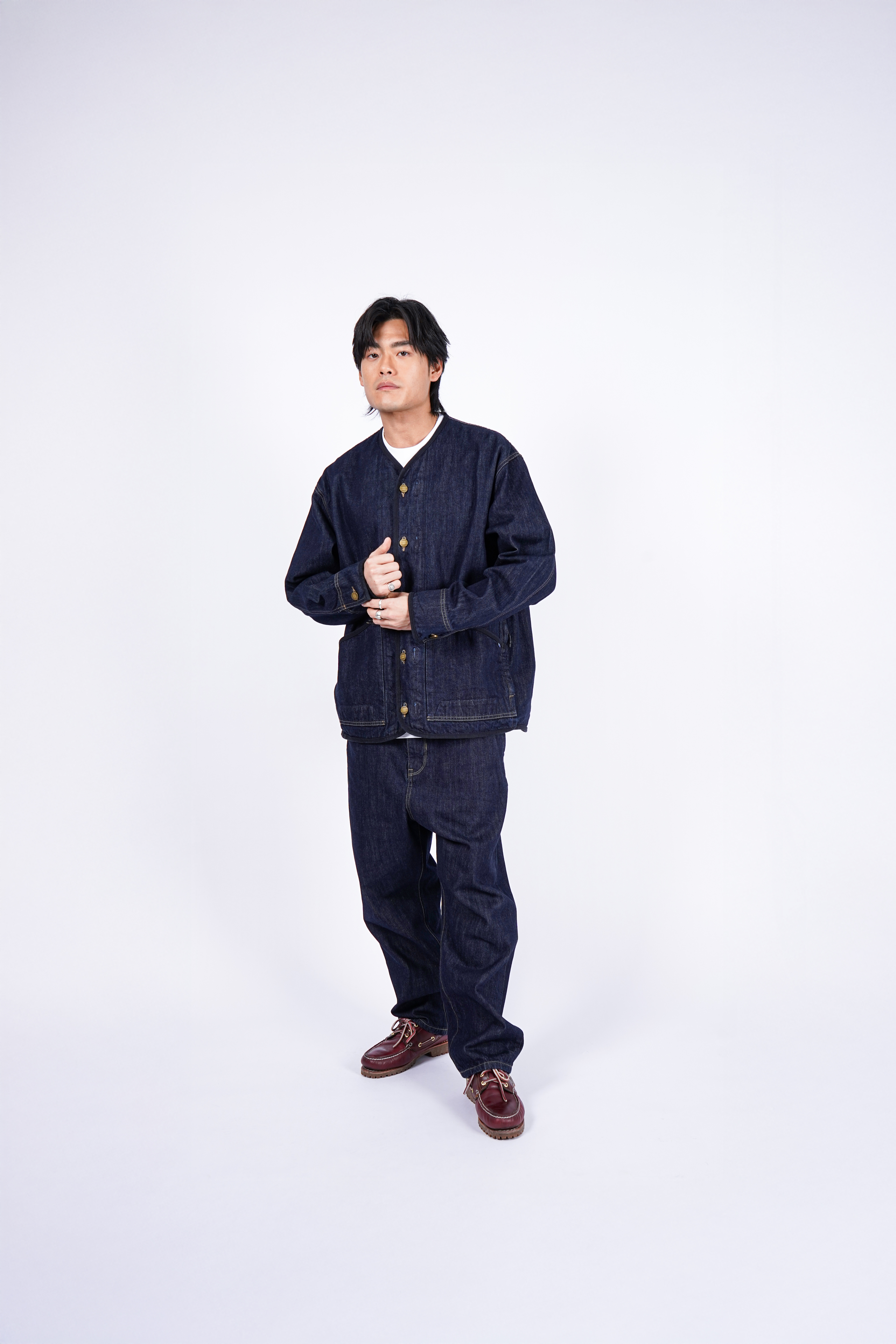 CORE:LAB / TYPE01 – WILD CURVED DENIM PANTS CL25PT01