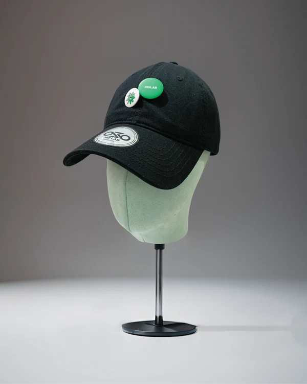 369Lab Detachable Pins Cap - Black