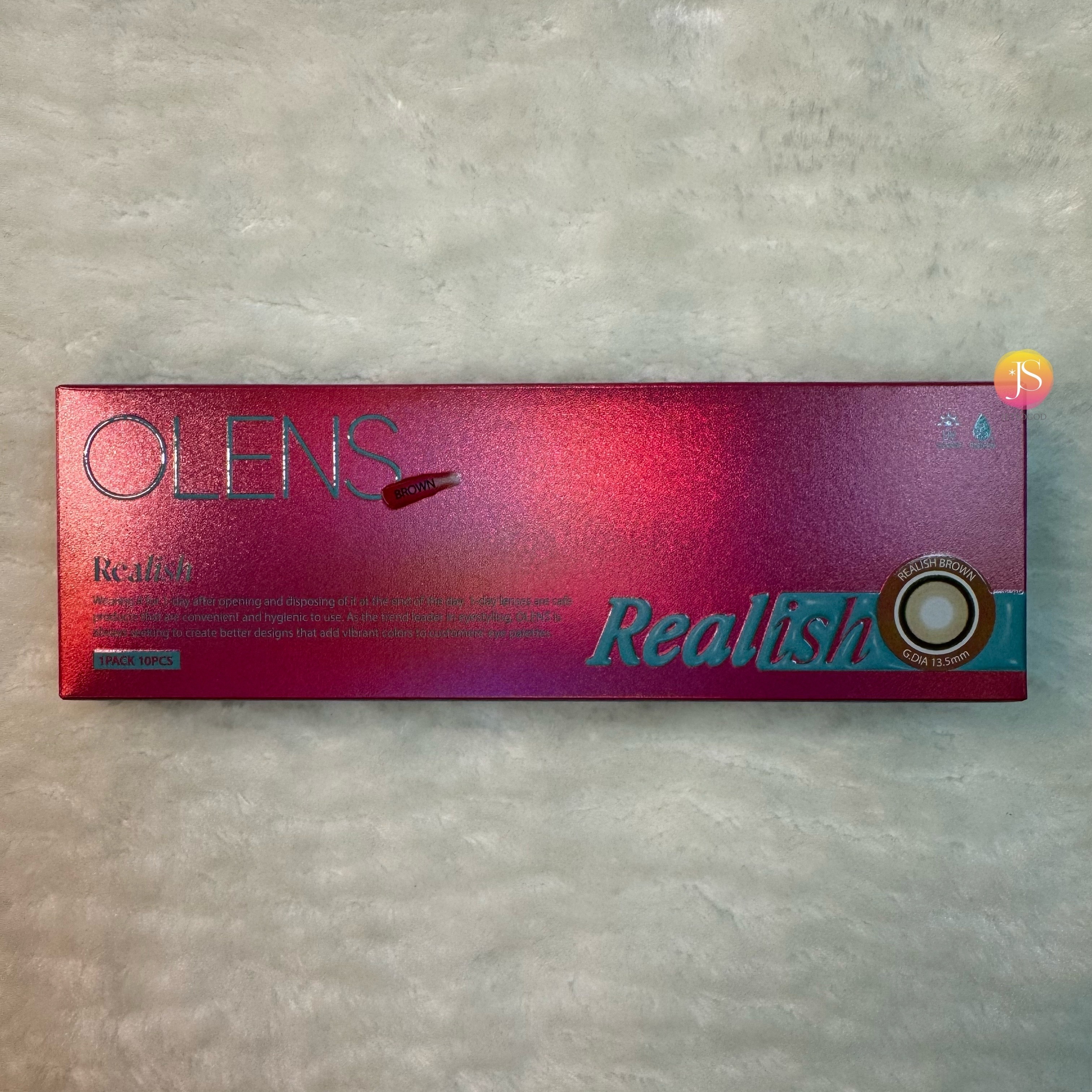 OLENS Realish 1 day (Brown)(10片)