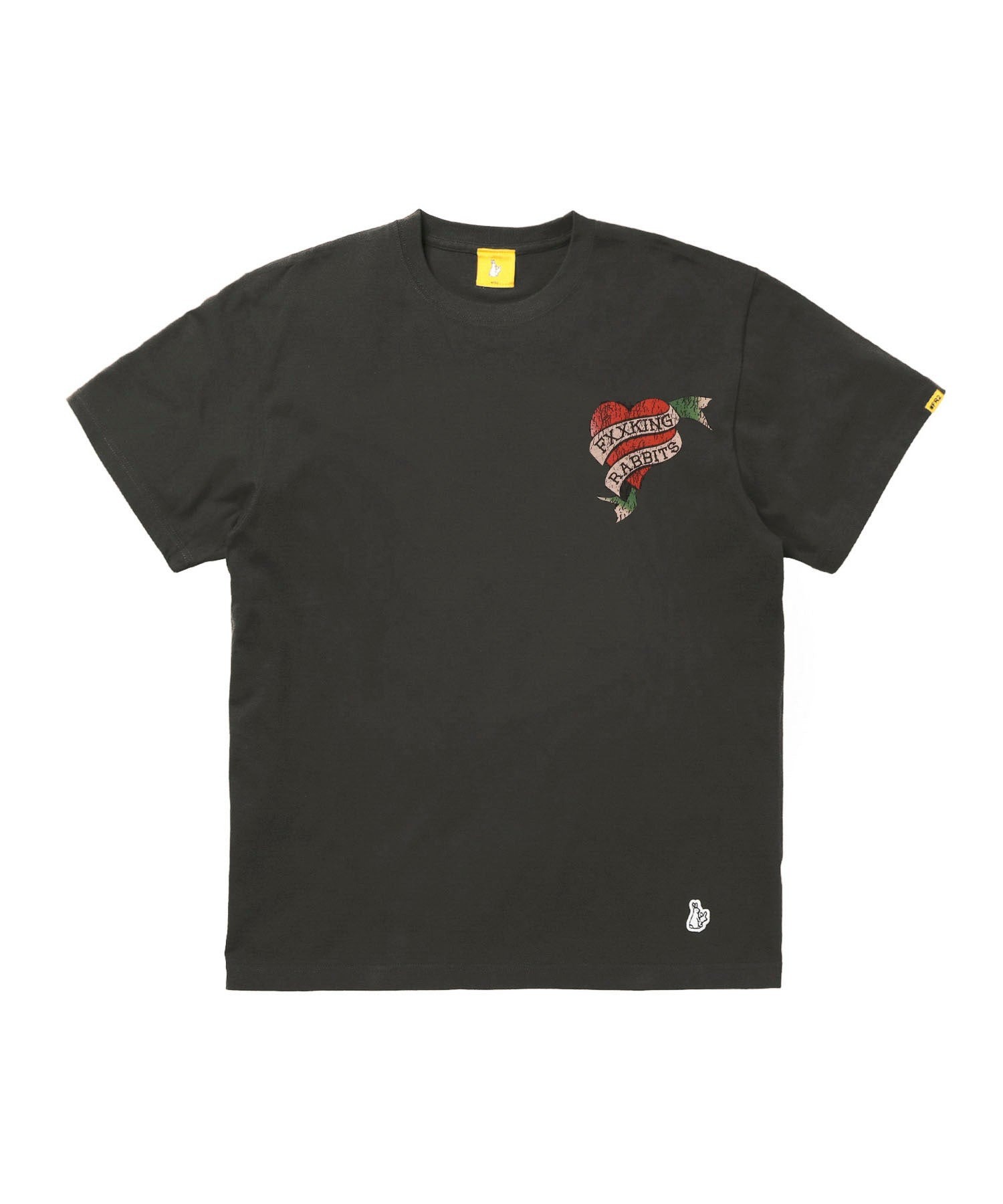 2025SS FR2 Rabbits Tattoo Garment Dye T-shirt 復古 兔子 刺青感印刷 短T 現貨 FRC3690