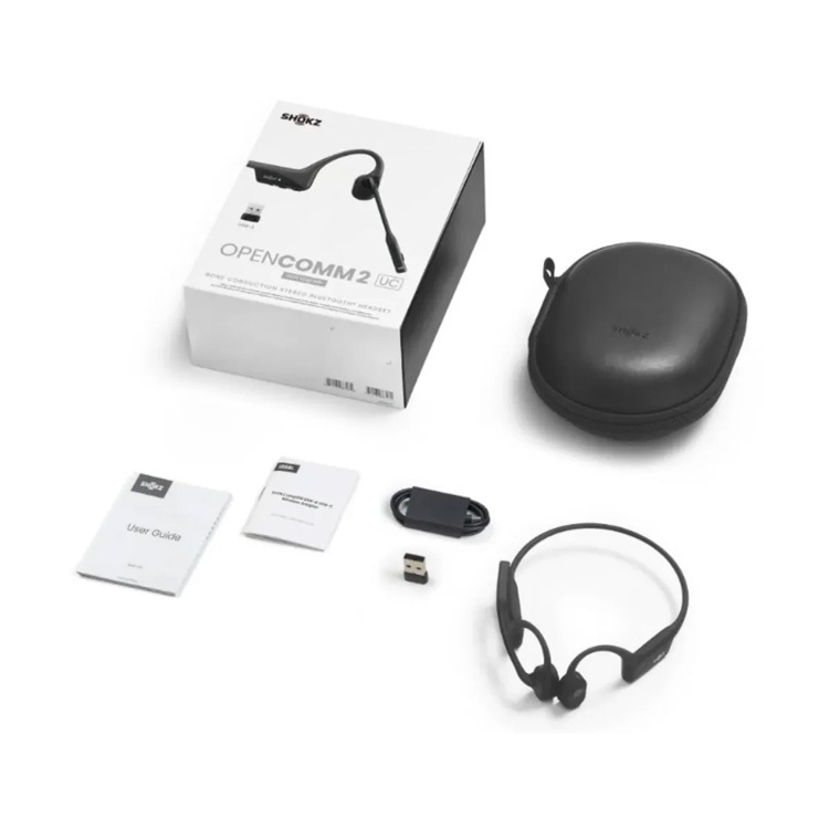 Shokz OpenComm 2 UC 2025 Upgrade C120 骨傳導通訊耳機