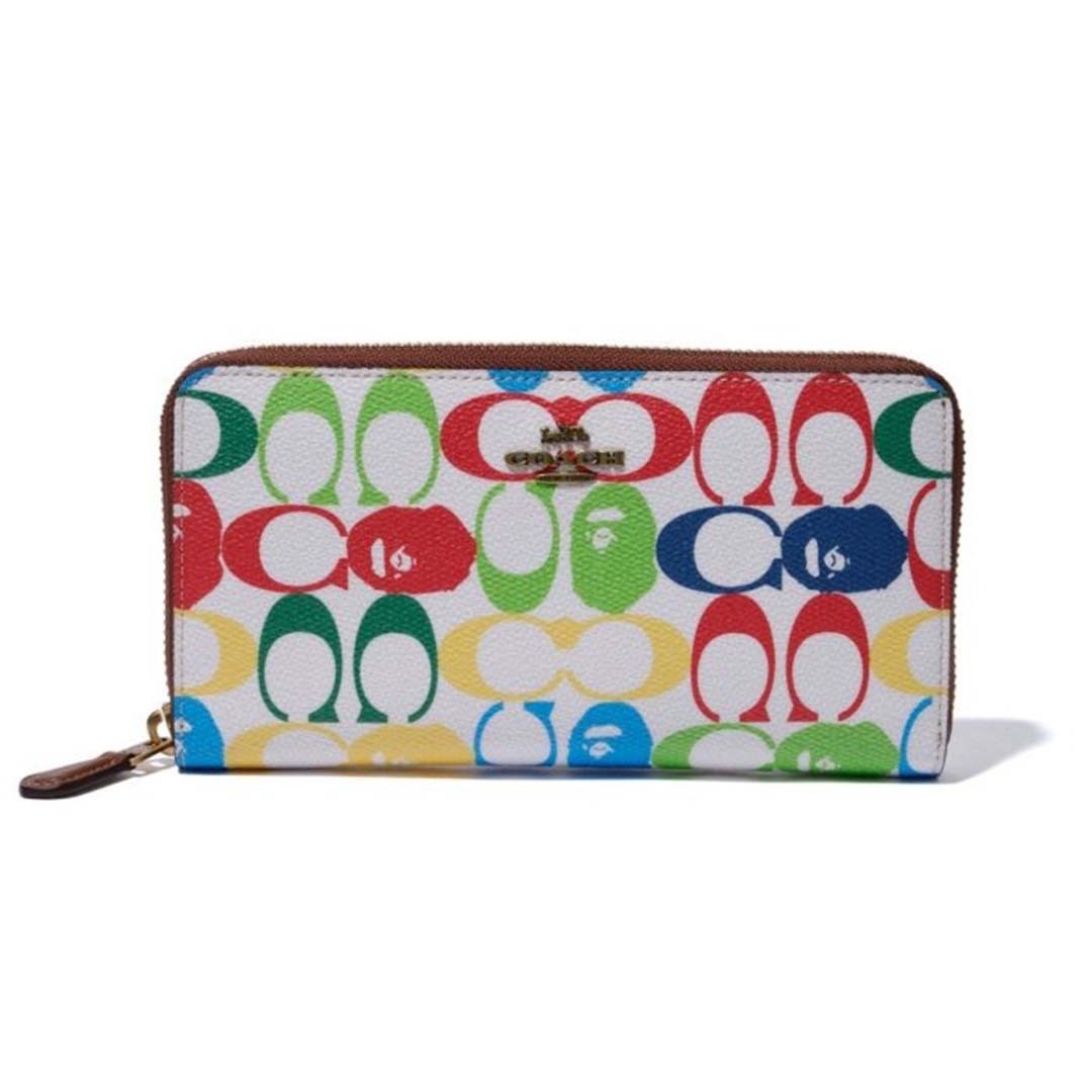 BAPE COACH ZIP AROUND WALLET 長夾 2色 現貨