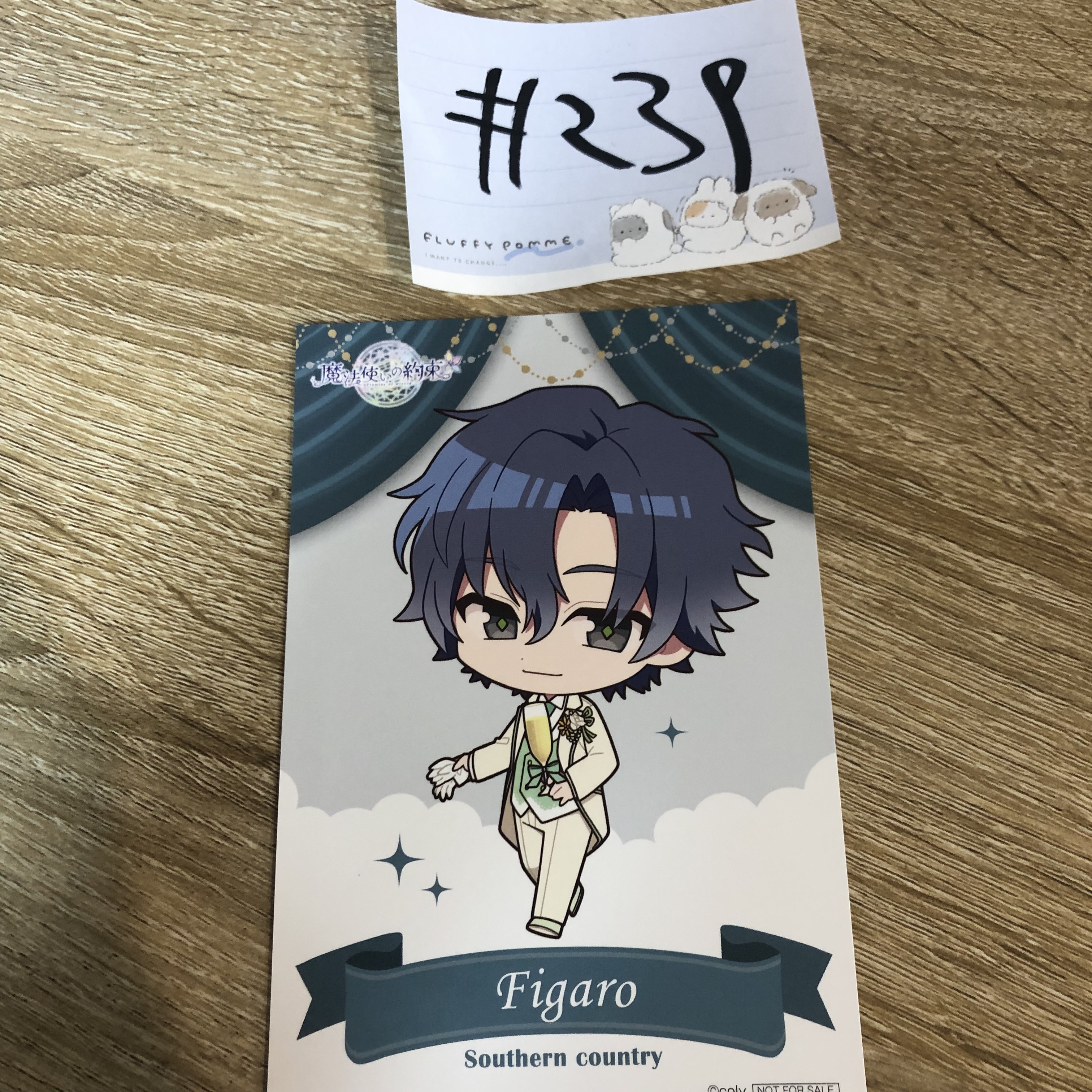 魔法使的約定  FIGARO 明信片#239