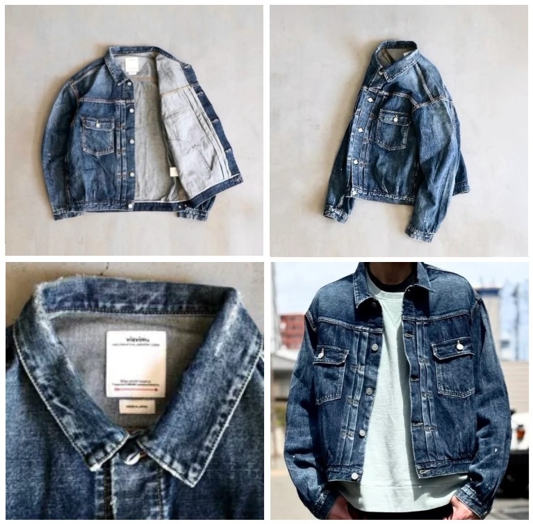 VISVIM 2025 SOCIAL SCULPTURE 101X JKT DMGD-1010 - PRE ORDER ITEM (預訂中)