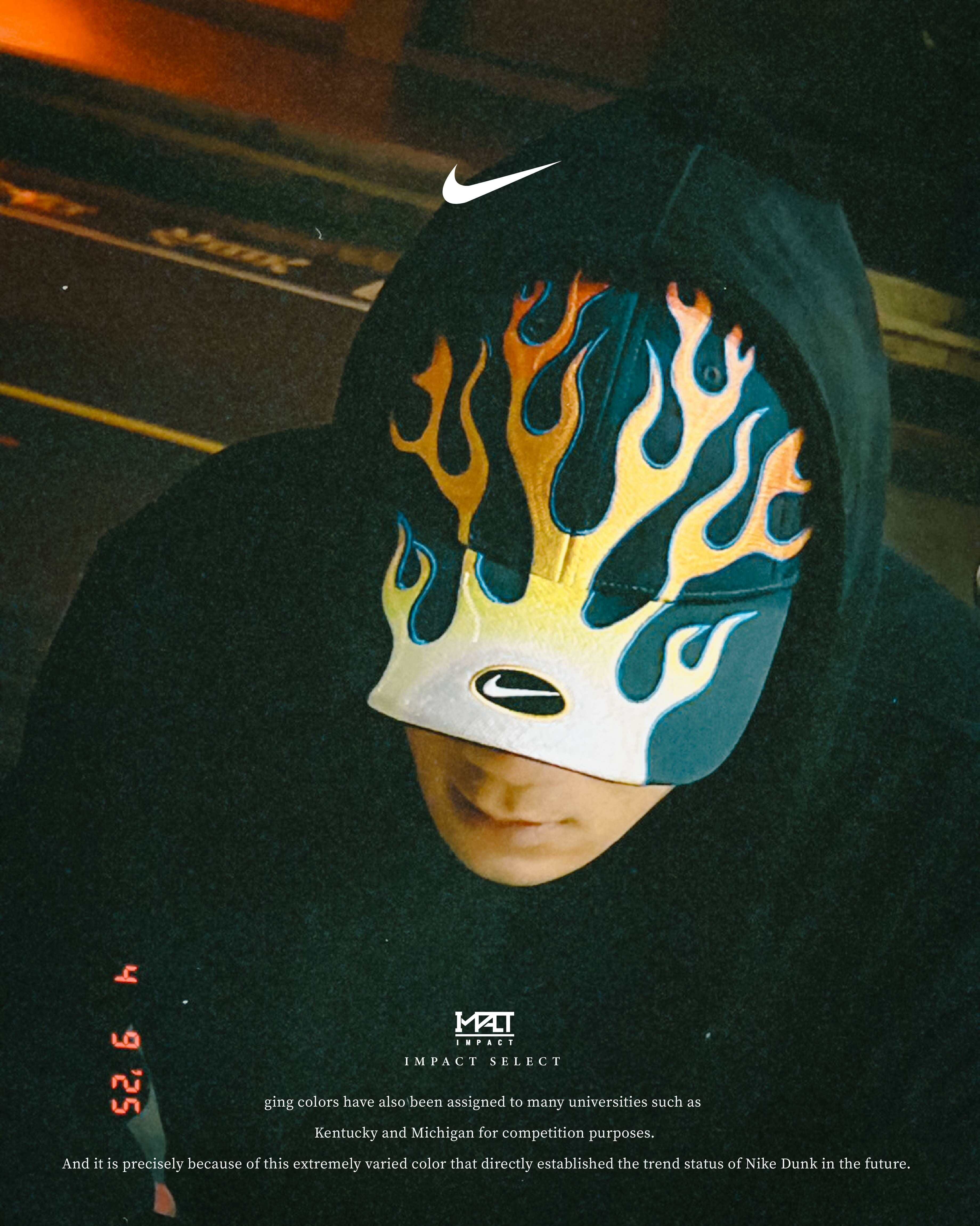 Nike 火焰帽 鴨舌帽 黑色 藍色 HV6642-010/HV6642-410