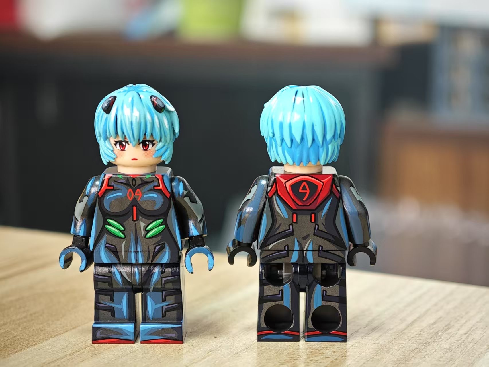 【Rainbow Minifigs x Legendary】綾波 (黑色版)