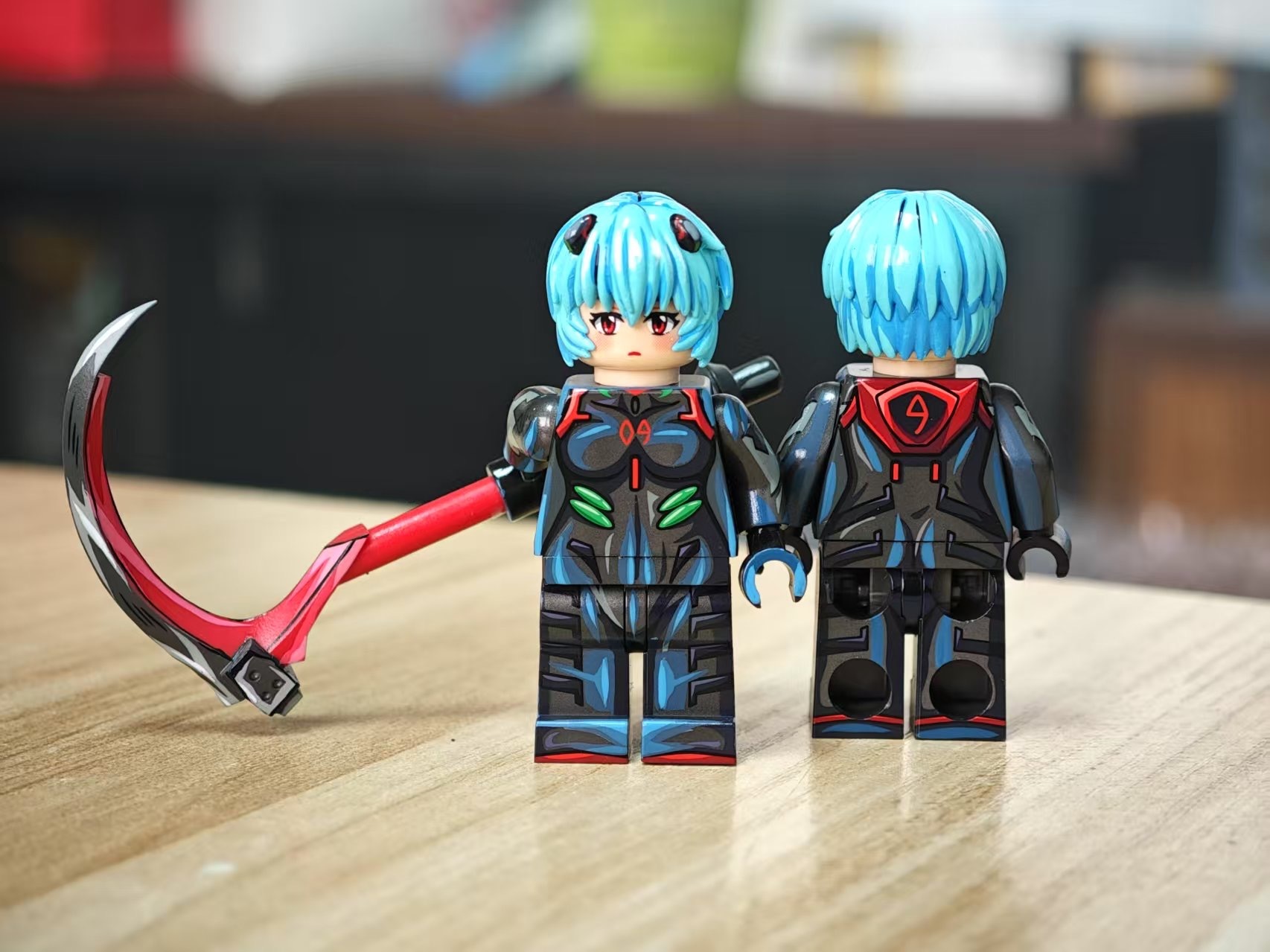 【Rainbow Minifigs x Legendary】綾波 (黑色版)