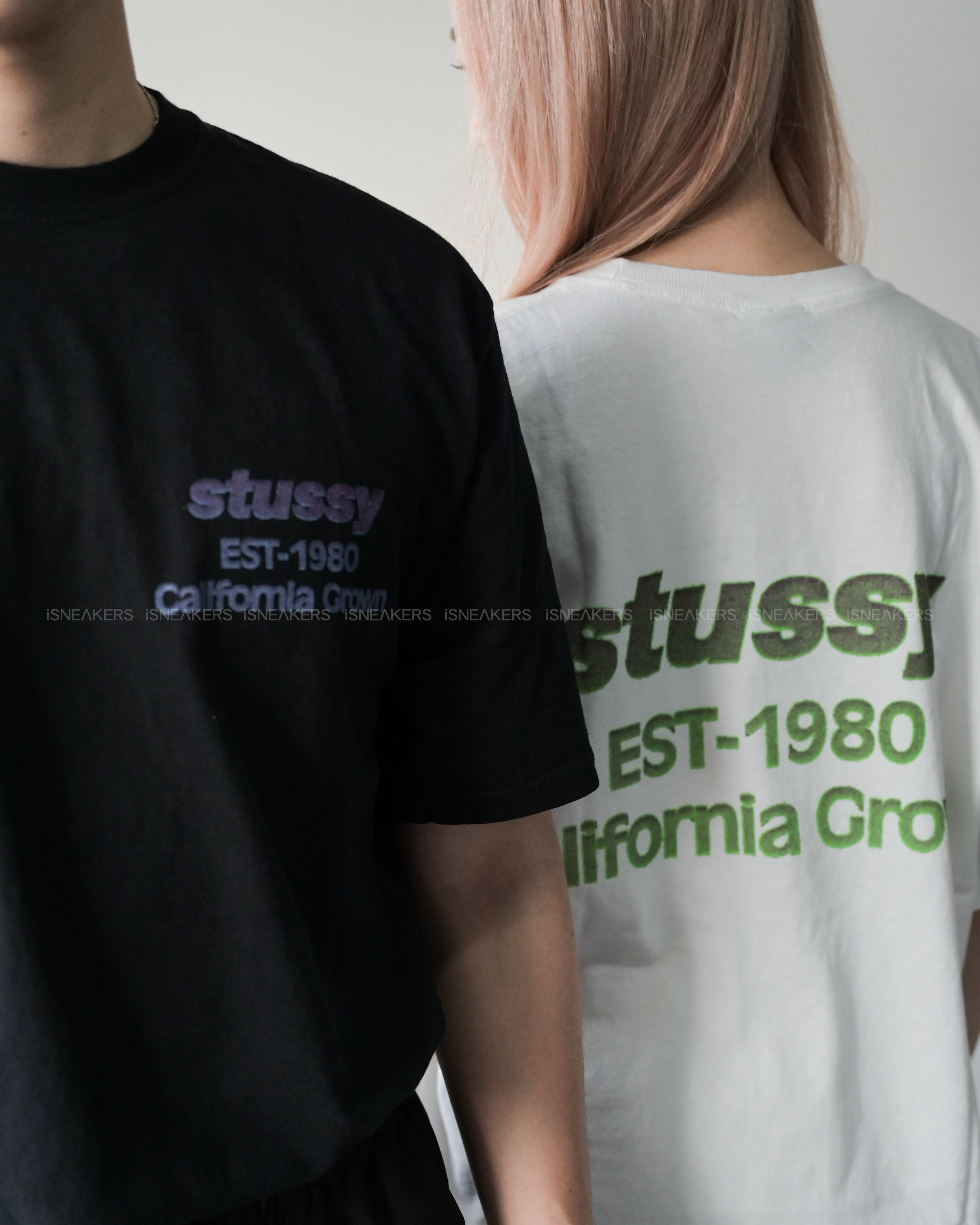 iSNEAKERS｜Stussy Tees CALIFORNIA GROWN TEE PIGMENT DYED 加州王冠 短T 1905162BK / 1905162NATURAL