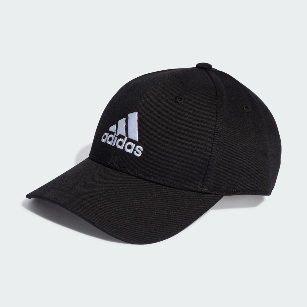 ADIDAS Twill Baseball Cap運動帽 黑白 棒球帽 男女 帽子