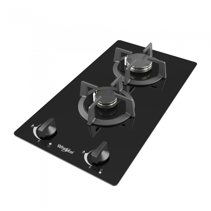 惠而浦 Whirlpool    GWG3020TH‧座檯‧嵌入式‧雙頭組合式煮食爐‧煤氣‧香港行貨,原廠2年保養‧