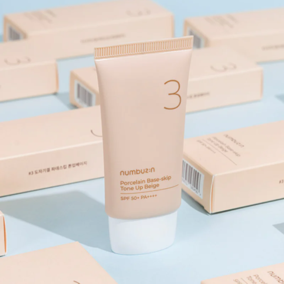 現 貨丨numbuz:n 數字 3號 陶瓷奶油肌素顏霜 50ml SPF 50+ PA+++