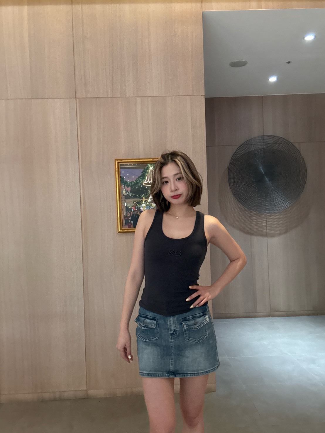 BADBLOOD  Beyond Soft Tank 2 - 辣妹の暗黑系戰衣｜灰/黑/米白/卡其