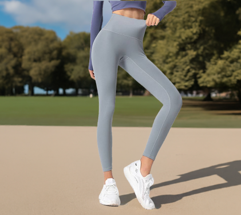 Black spruce-Unisex' s No awkward line Sweat-wicking quick-drying Breathable yoga sports trouser黑雲杉-無尷尬線排汗速乾透氣瑜珈運動長褲-男女通用