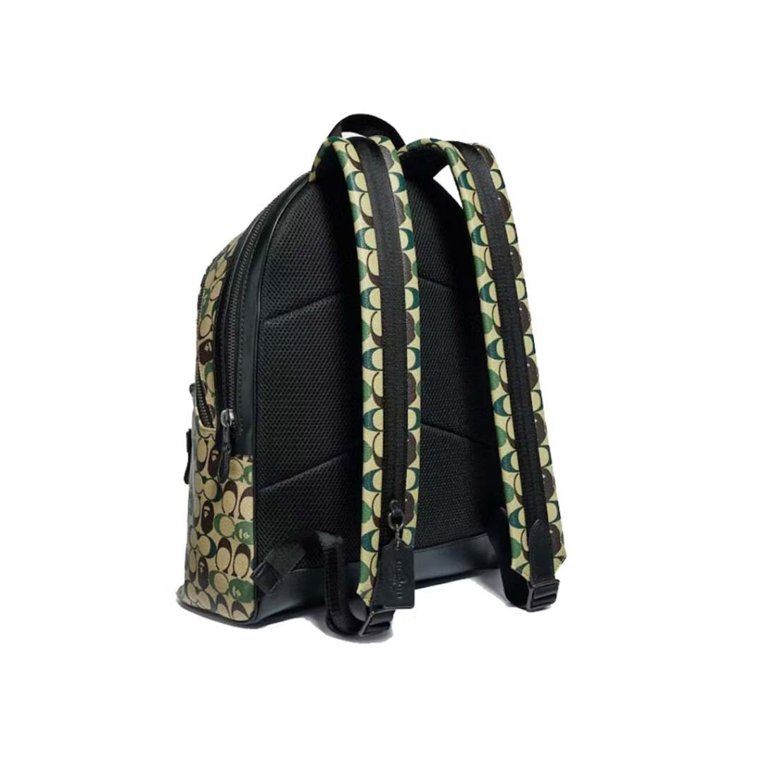 BAPE COACH APE 聯名 ACADEMY BACKPACK 大後背包 3色 現貨