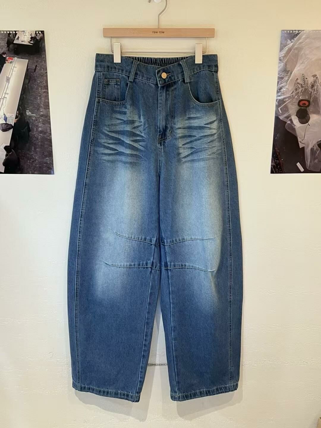 洗水鬆身牛仔褲 GARMENTS-028J