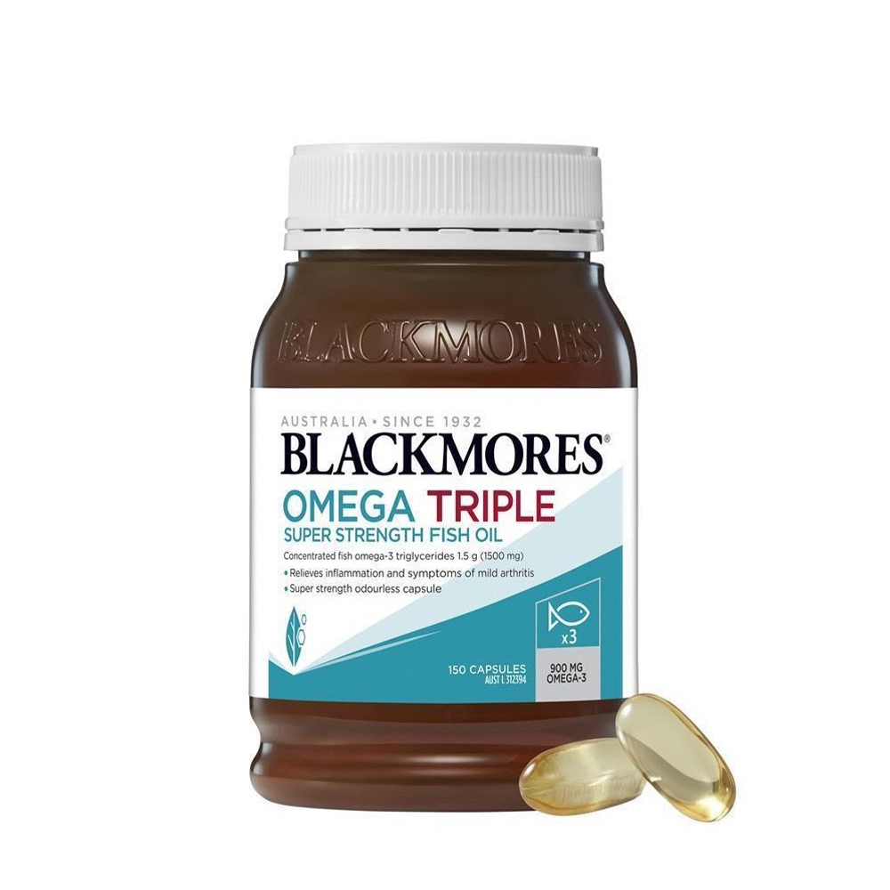 澳洲 Blackmores 三倍 魚油 150粒