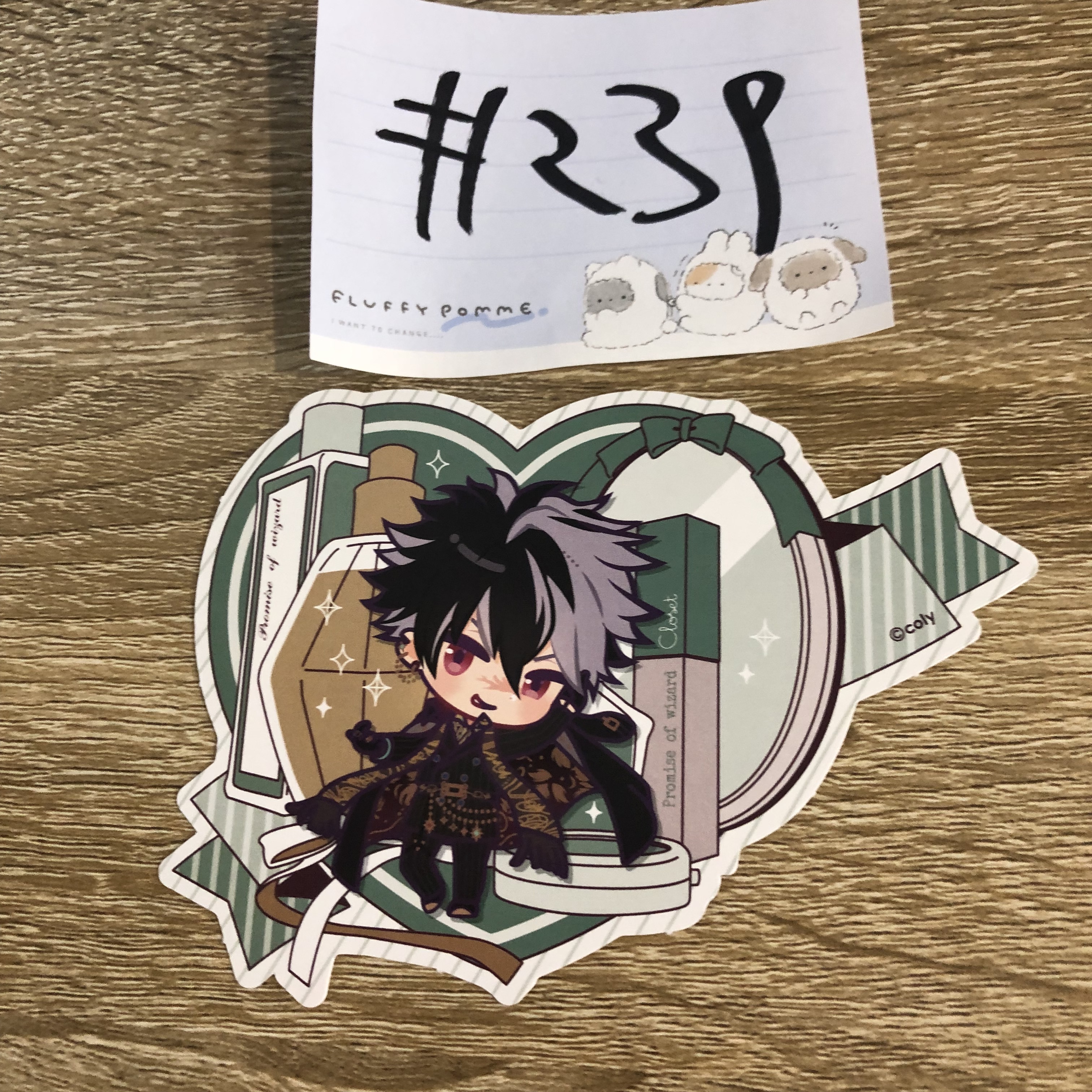 魔法使的約定 bradley 紙品#239