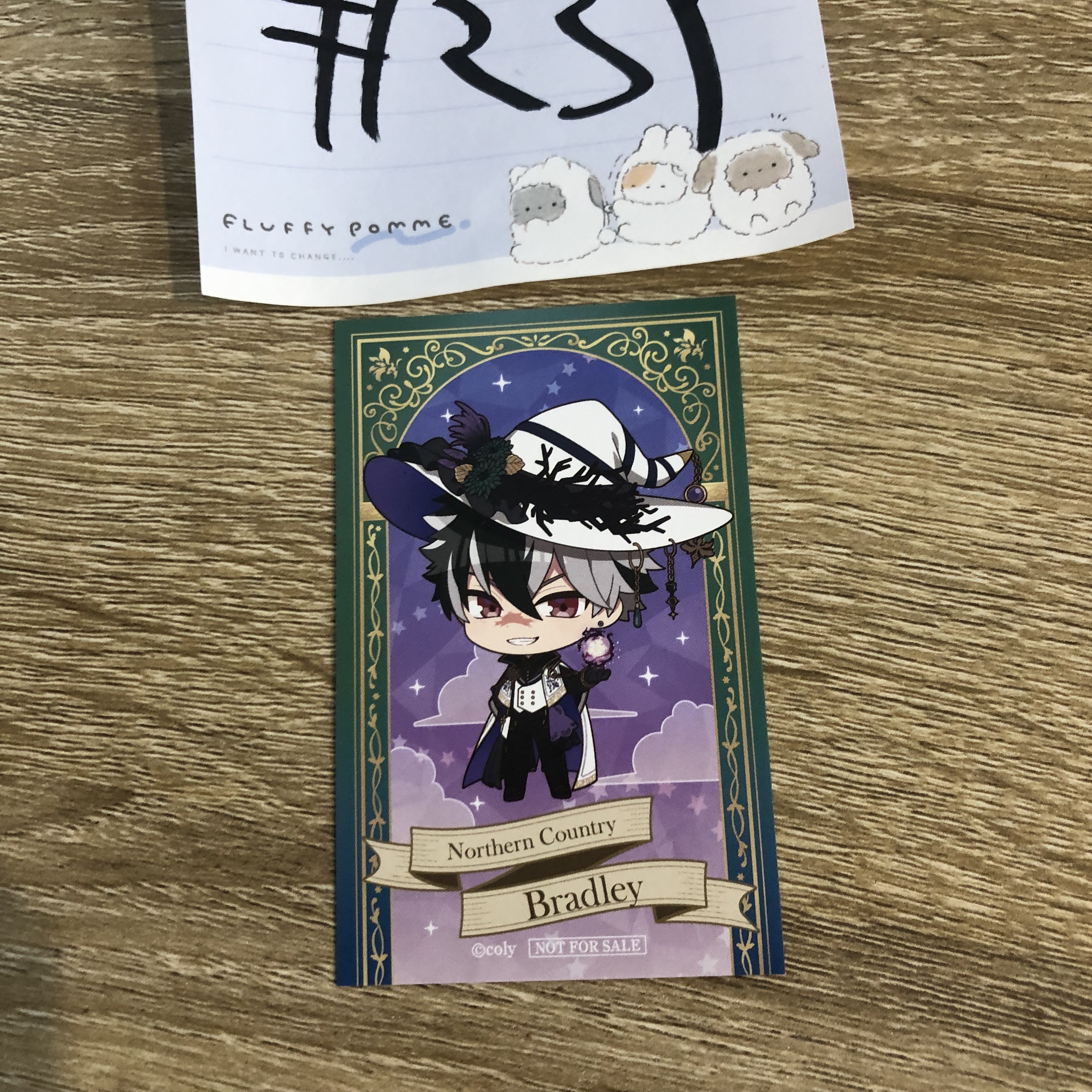 魔法使的約定 bradley 小卡#239