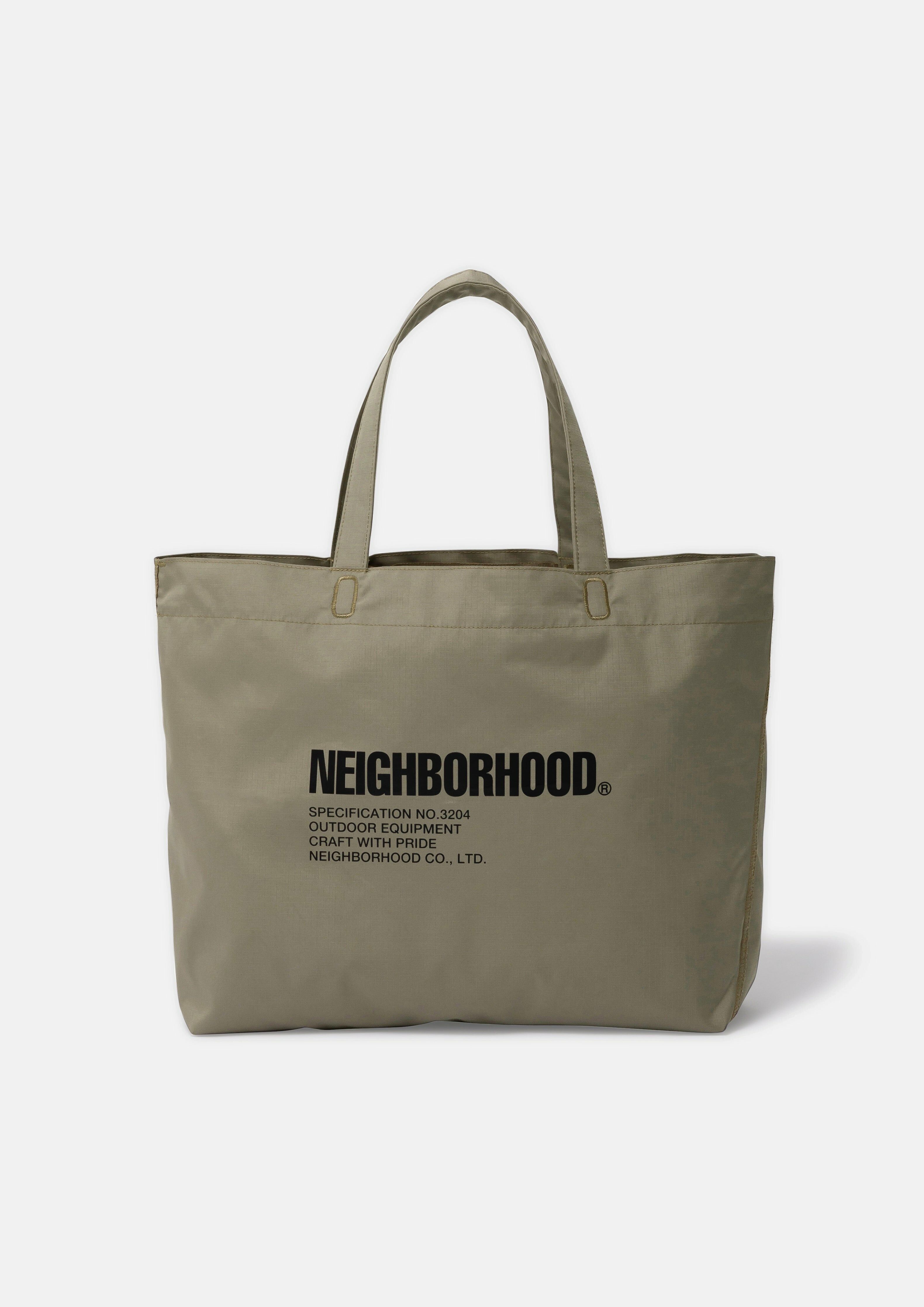 2025SS NEIGHBORHOOD NBHD NH X HELINOX TOTEBAG M 露營手提包
