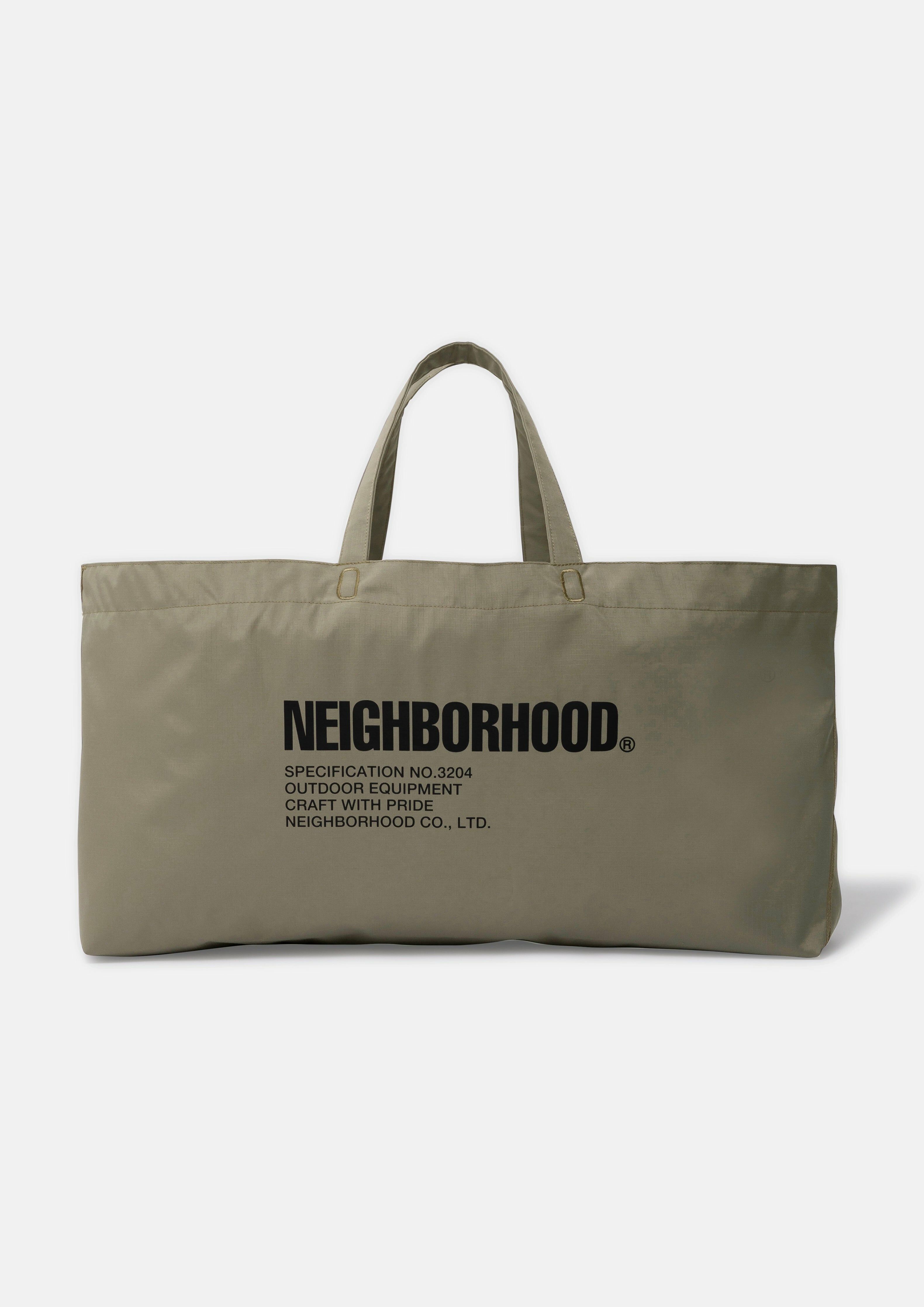 2025SS NEIGHBORHOOD NBHD NH X HELINOX TOTEBAG M / L 露營 手提包 托特包 現貨 251HXHXN-CG02
