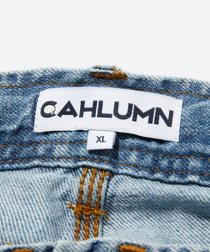 日本CAHLUMN Linen Denim Painter Pant