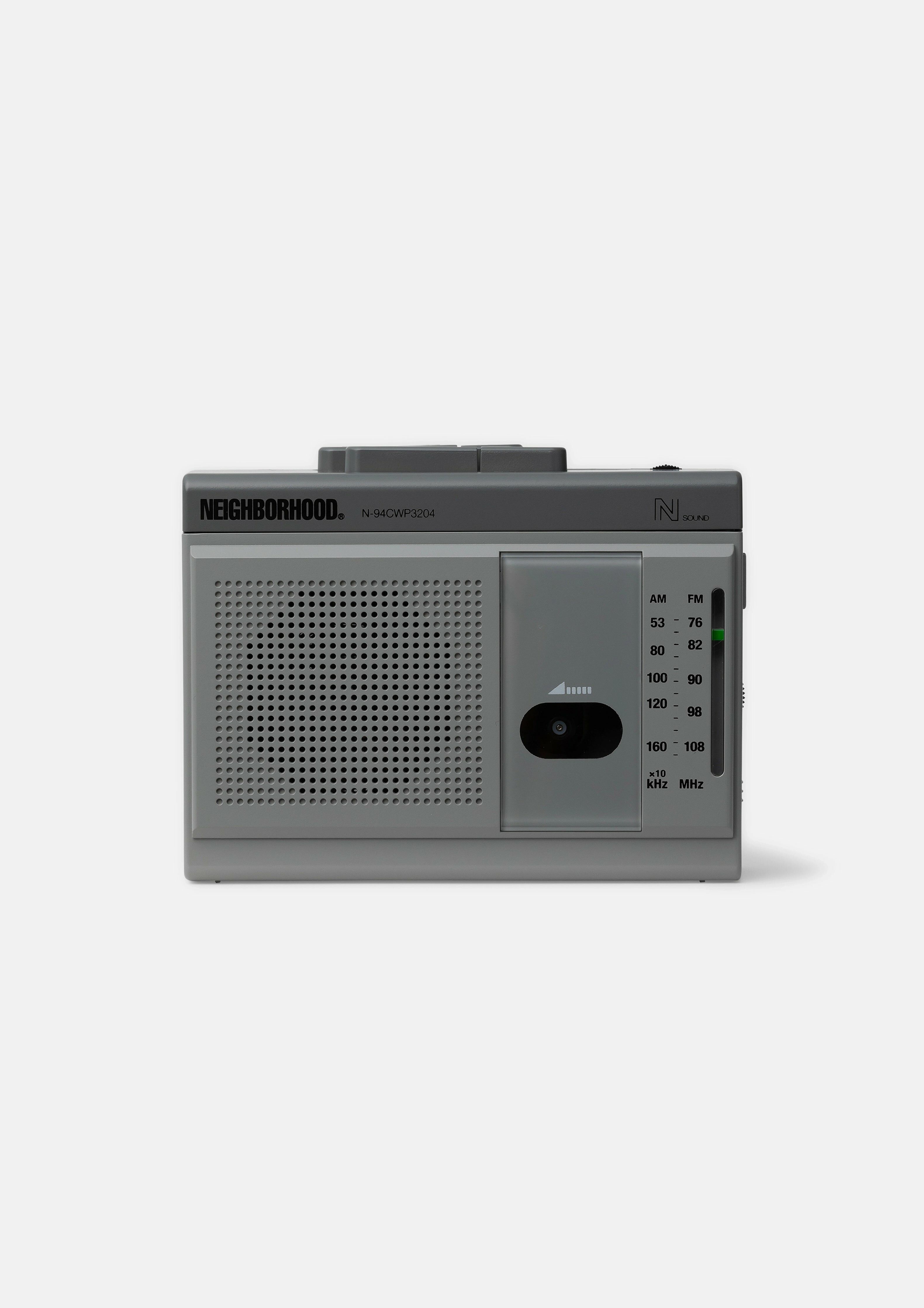 2025SS NEIGHBORHOOD NBHD MINI BOOMBOX 錄音機收音機現貨25155N