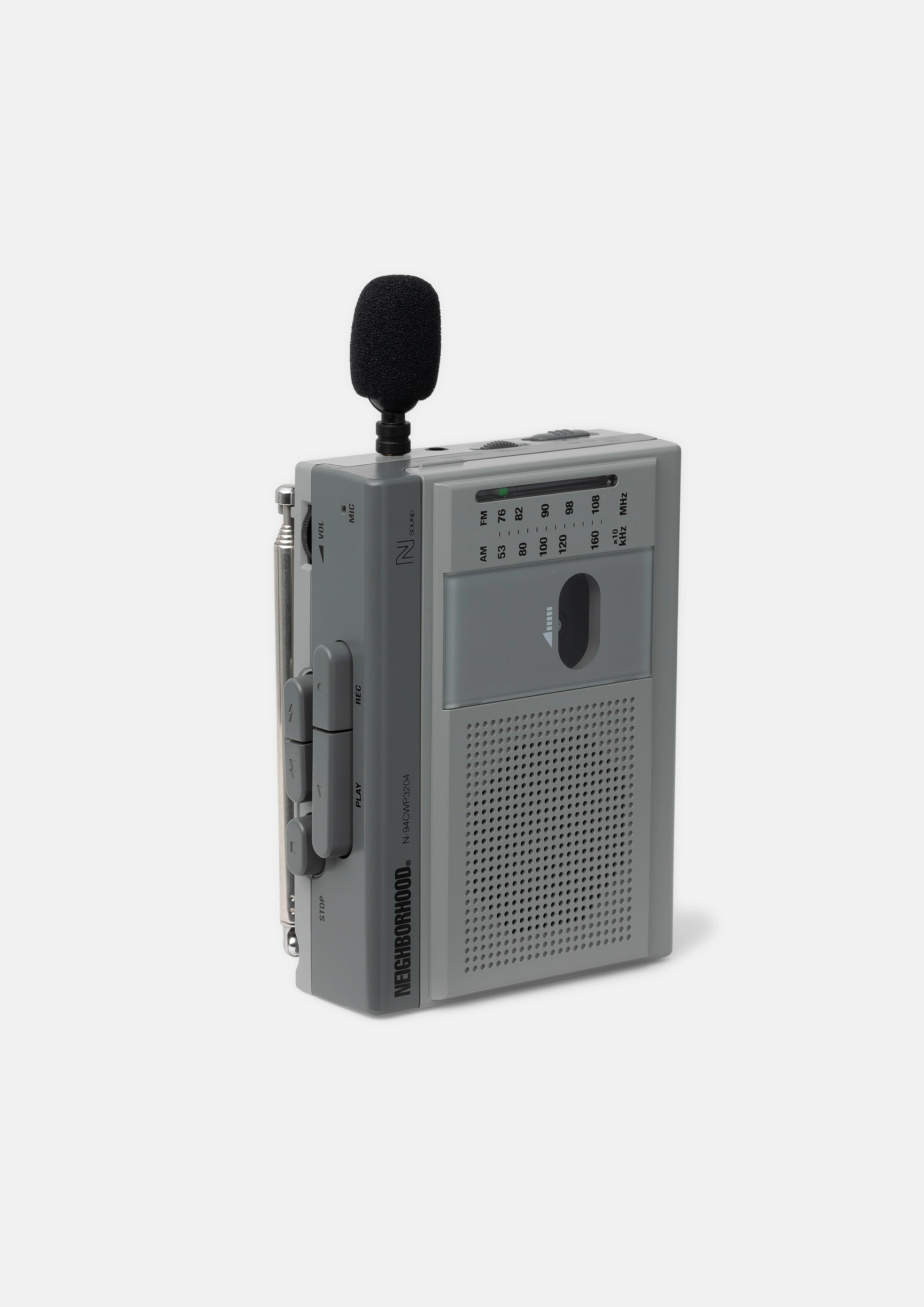 2025SS NEIGHBORHOOD NBHD MINI BOOMBOX 錄音機 收音機 現貨 25155NH-AC01