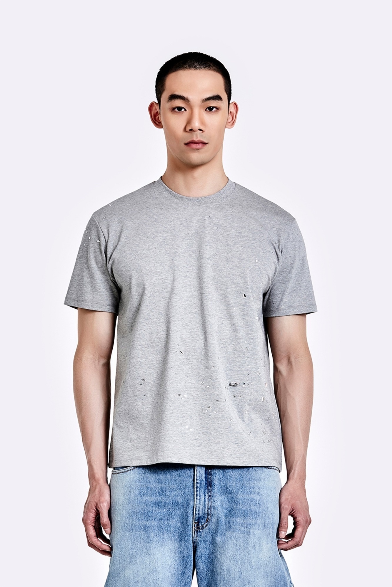 碎片Ｔ恤－灰色