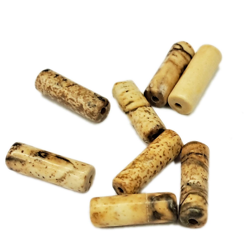 樹玉 圓柱珠0.4*1.3 公分1個【十方】144504