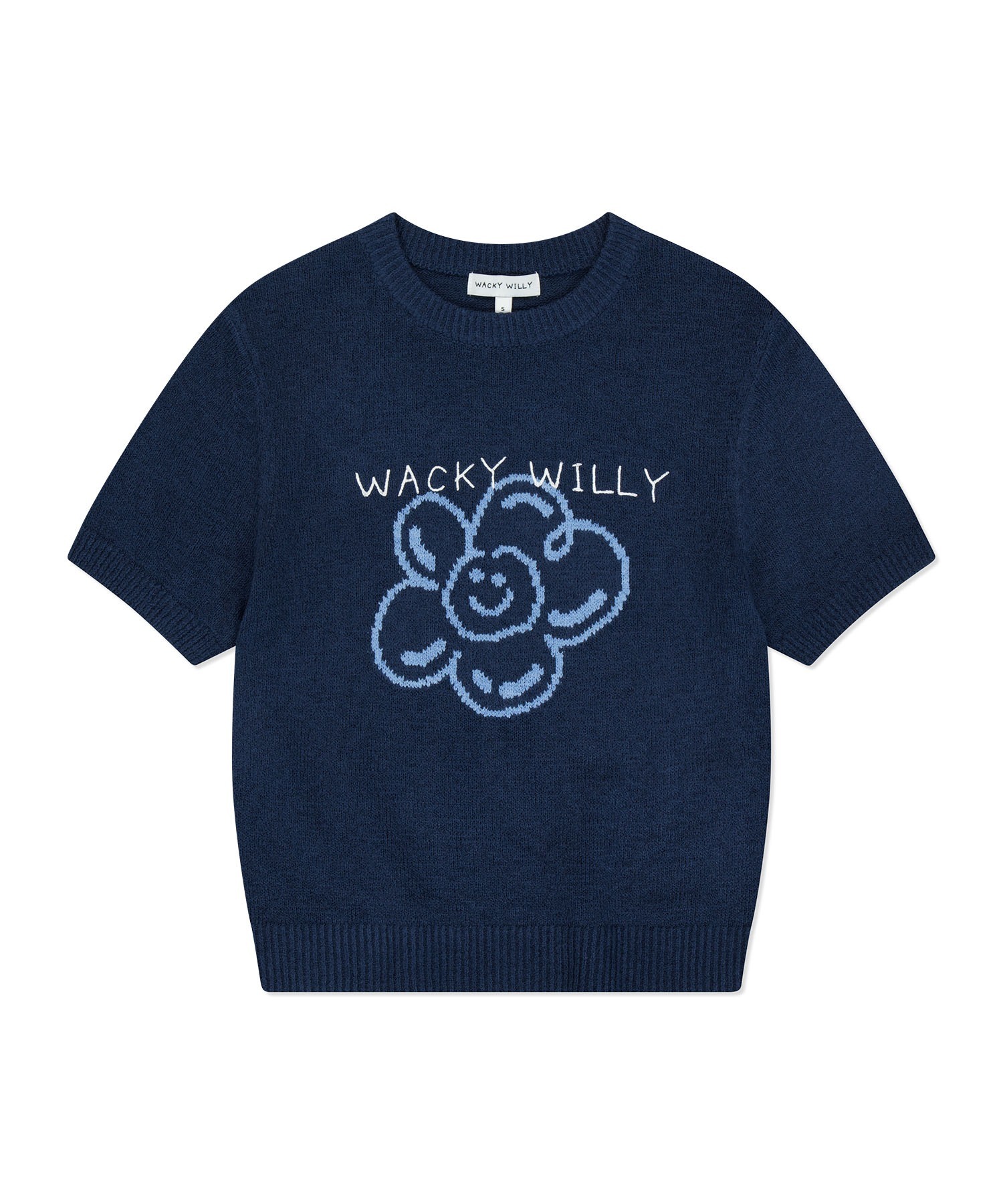 ★Wacky WiLLy★ Women's Vintage Graphic Semi-Overfit Short S Wacky Willy Shirt for Women | Modalova