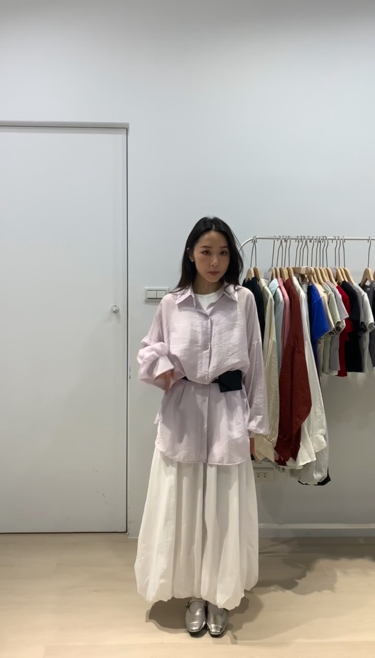 (3件5折) 今年必備！時髦又顯瘦的氣球澎澎長裙F size _9002