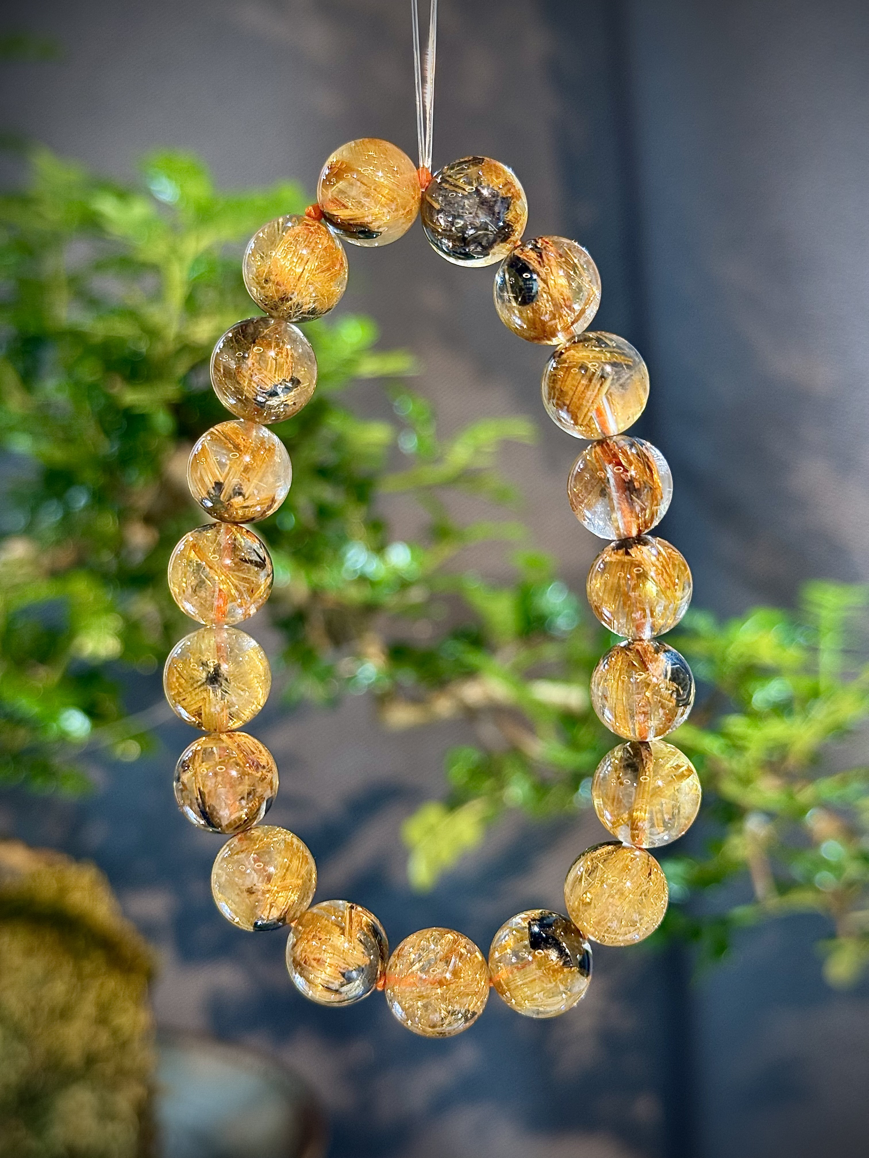 頂級碟鈦晶手串 9005