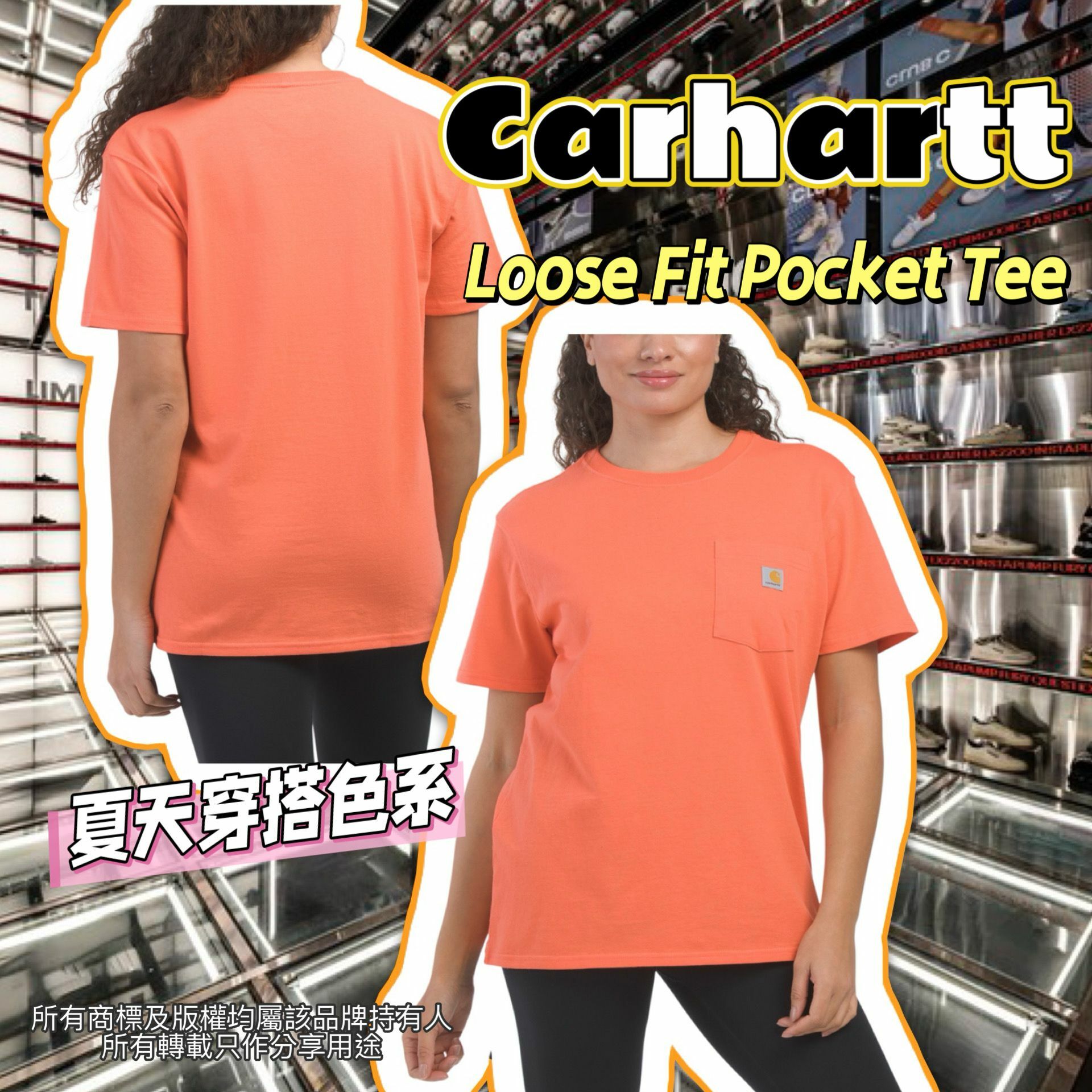 【預購】Carhartt G041059 女裝Tee