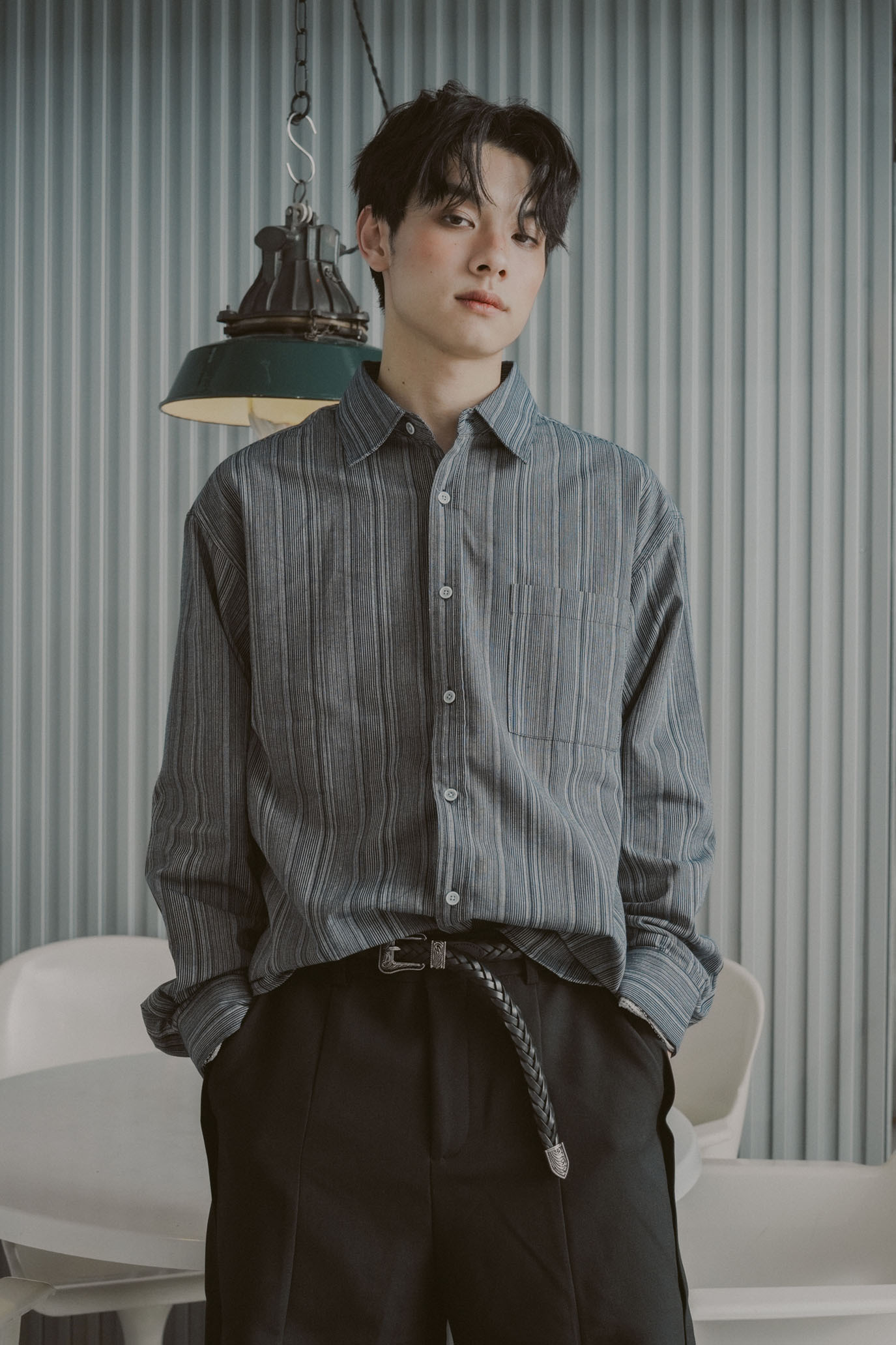 Screen Stripe Shirt #襯衫