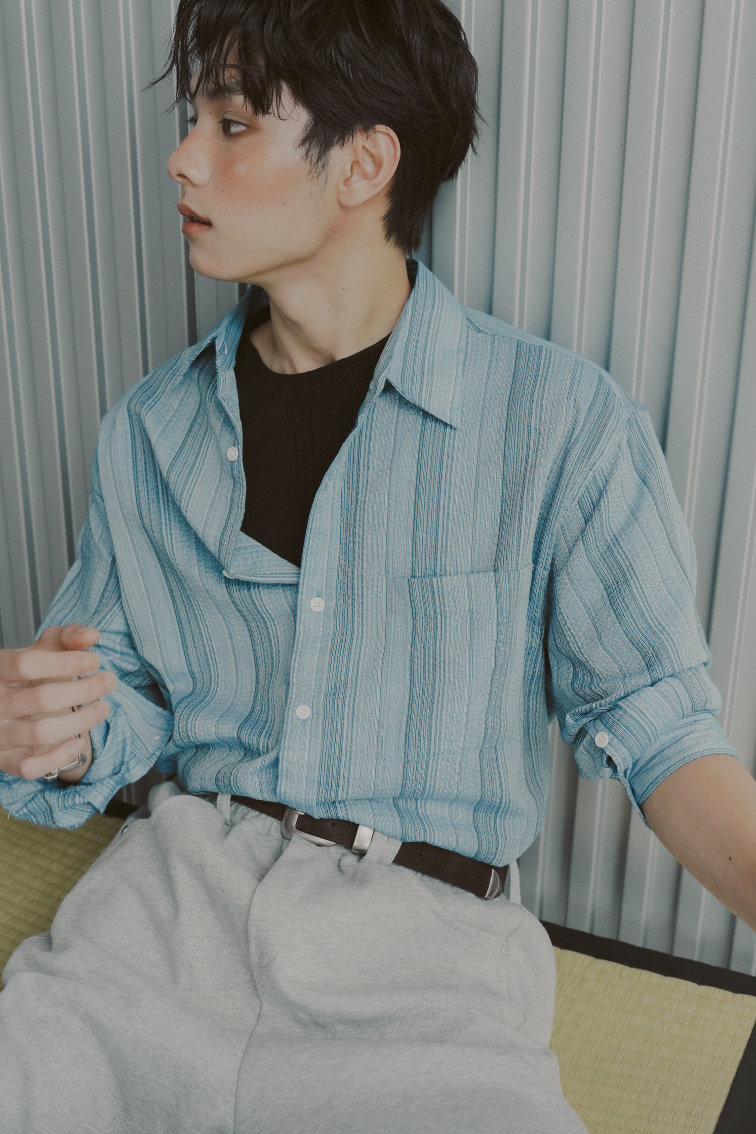 Screen Stripe Shirt #襯衫