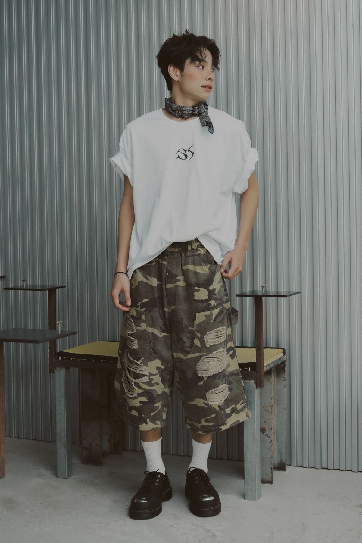 Signature Box Tee #短T