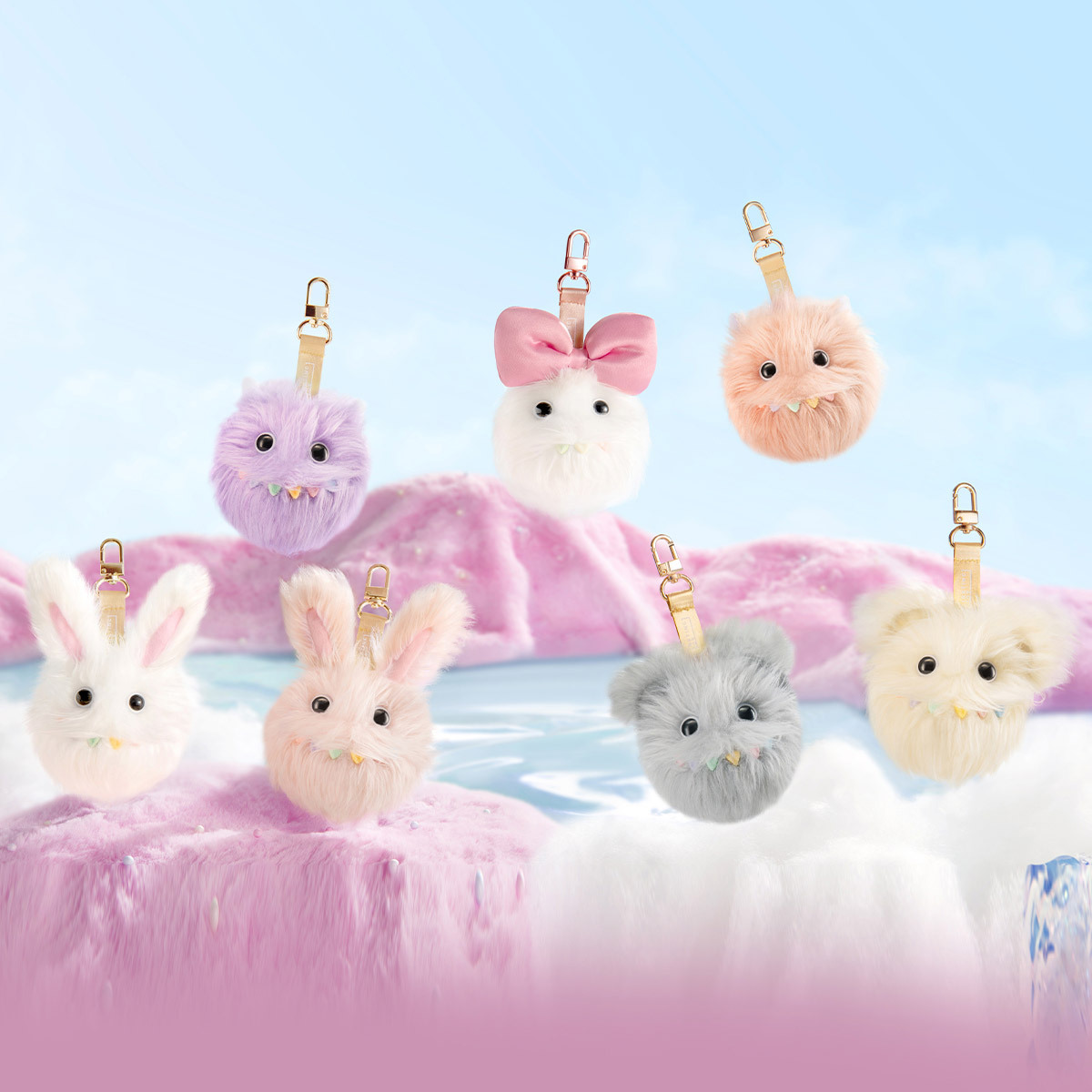 POP MART 泡泡瑪特 POPMART INSTINCTOY 大久保 毛球 毛毛掛件 吊飾 秘境系列 毛絨盲盒 公仔