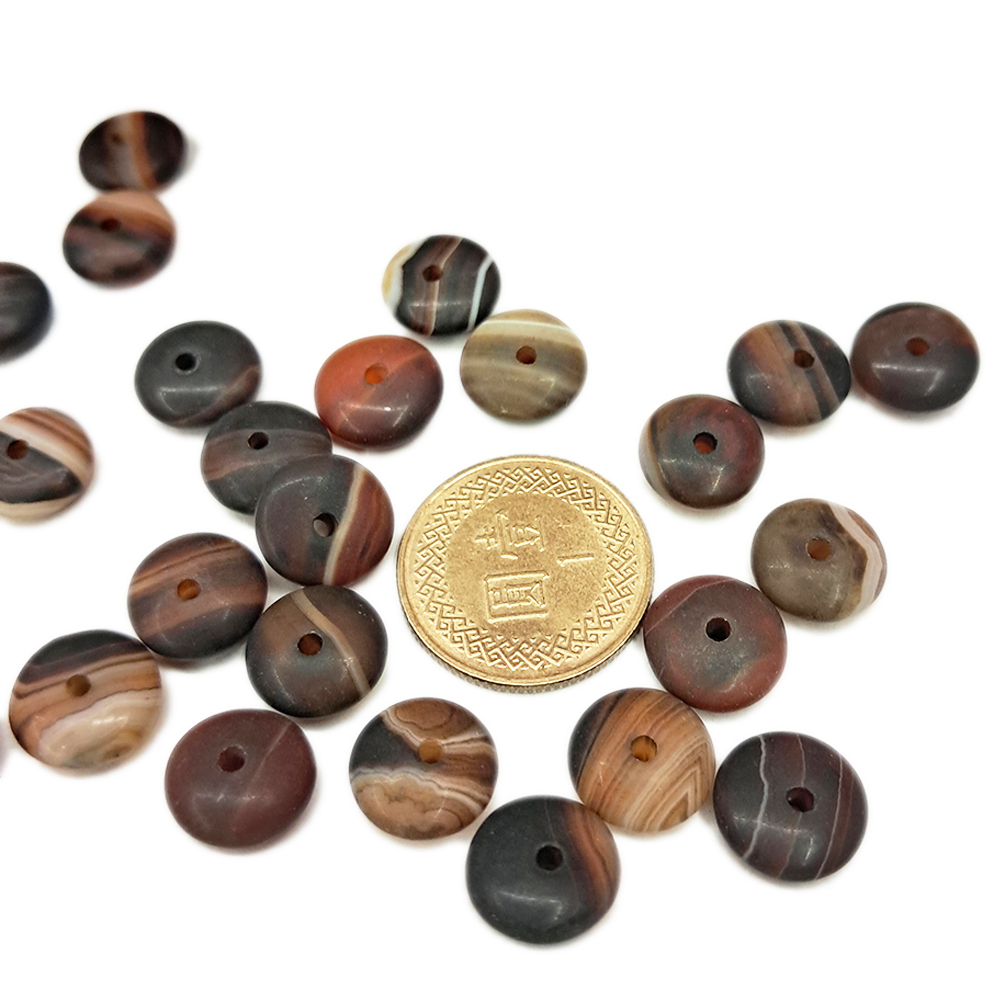 盤珠 藥師珠 1*0.4公分 2個【十方】144239