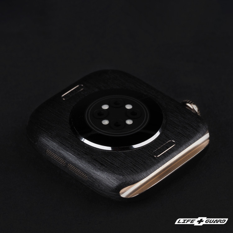 LIFE+GUARD Apple Watch手錶貼膜安裝示意圖