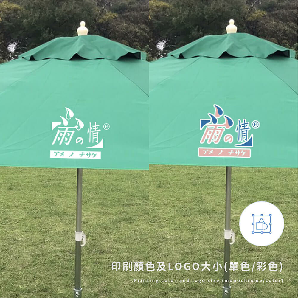 印刷顏色及LOGO大小可單色及彩色