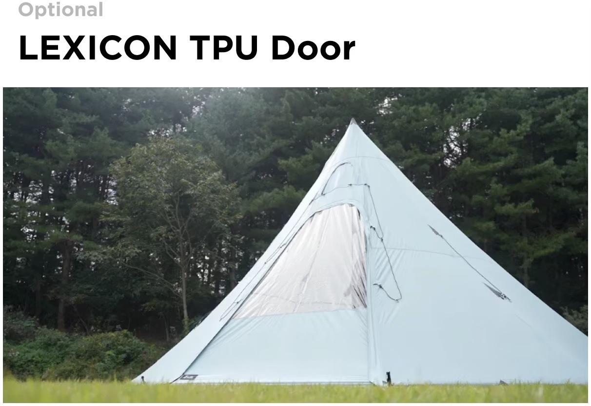 Ladit 　LEXICON Tipi Tent 2p キャンプテント LADIT｜LEXICON｜TIPI TENT 4P｜金字塔帳｜預購