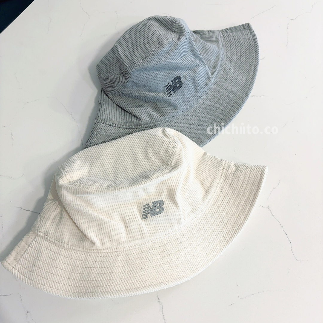 New Balance 燈芯絨撞色漁夫帽