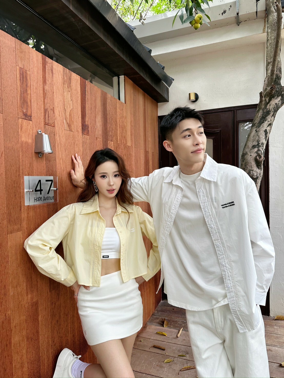 春日氧氣Spring—極簡三色襯衫(短版)