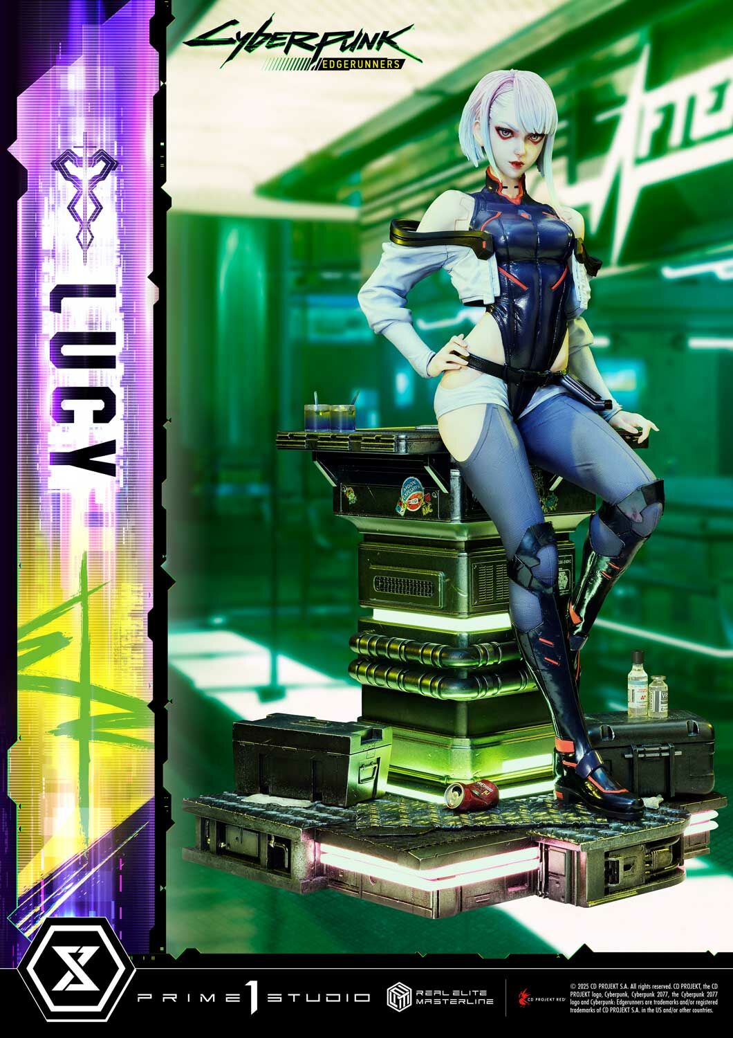 「ACG.GO」「預購」Prime 1 Studio Real Elite Masterline 電馭叛客: 邊緣行者 Cyberpunk: Edgerunners 露西 1/4 Scale Figure