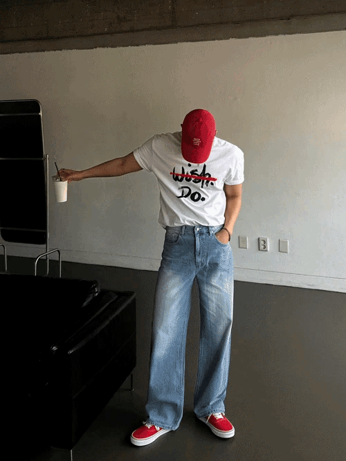 Wish 棉質短袖T卹