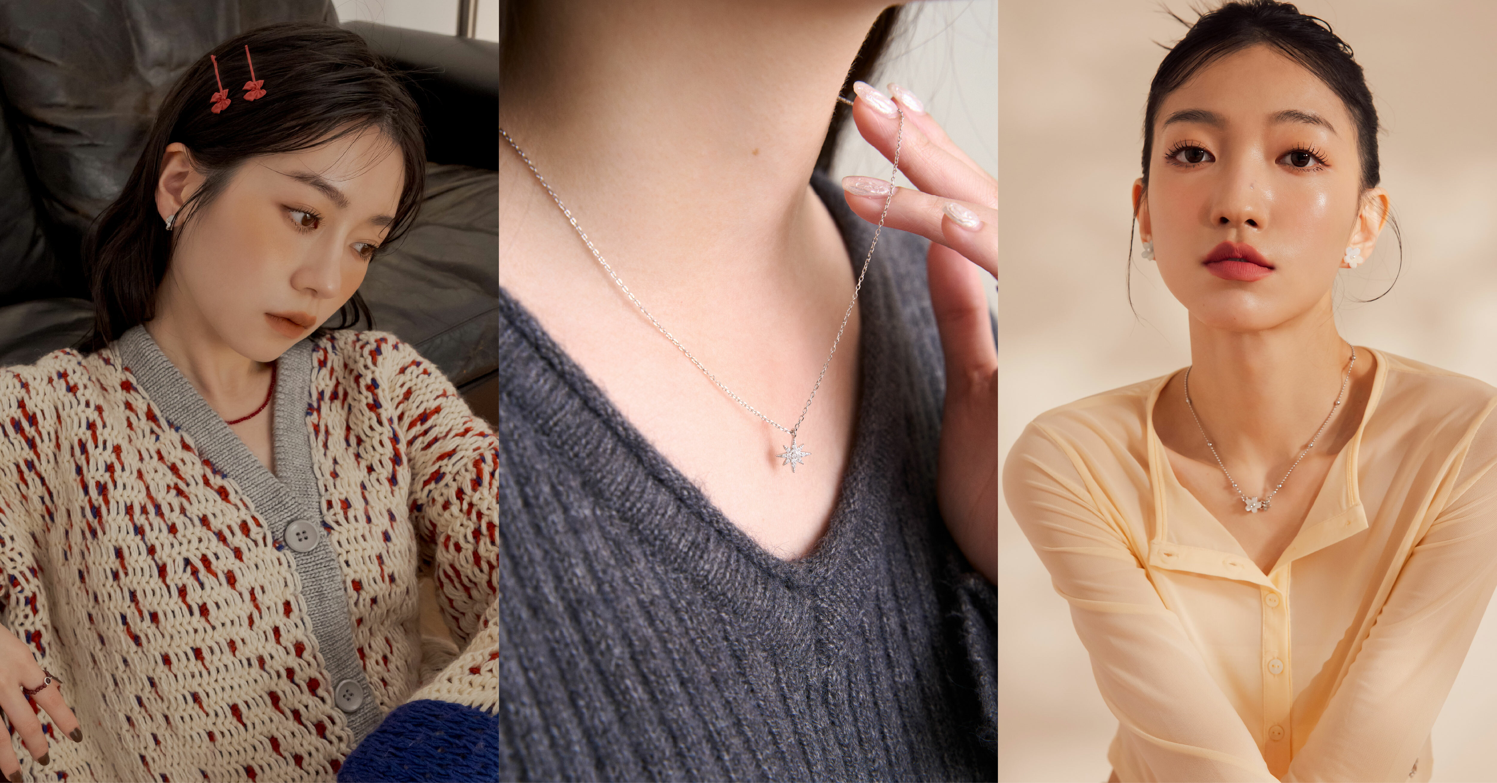 不同領口對應項鍊搭配公式一次學會