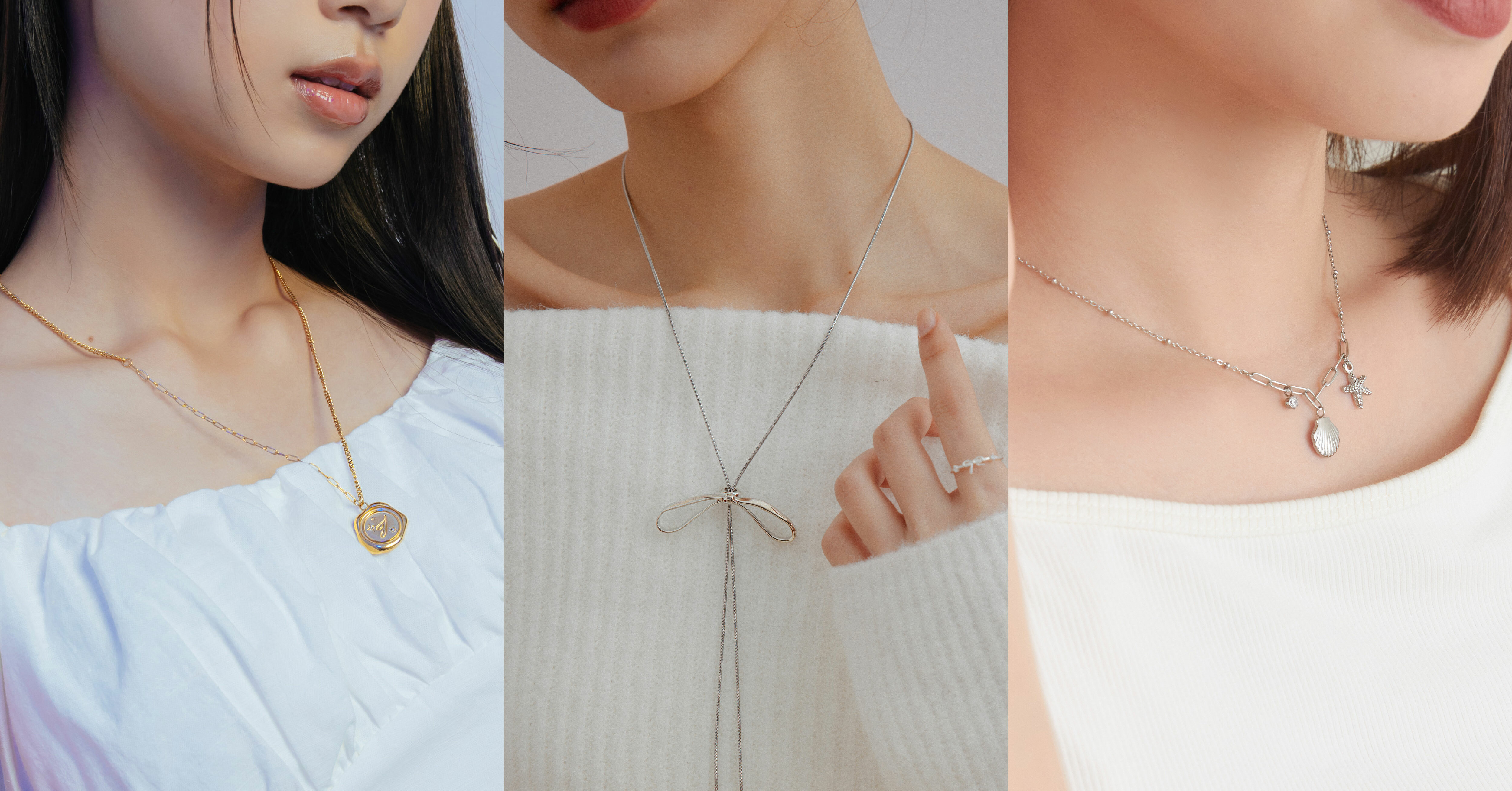 不同領口對應項鍊搭配公式一次學會